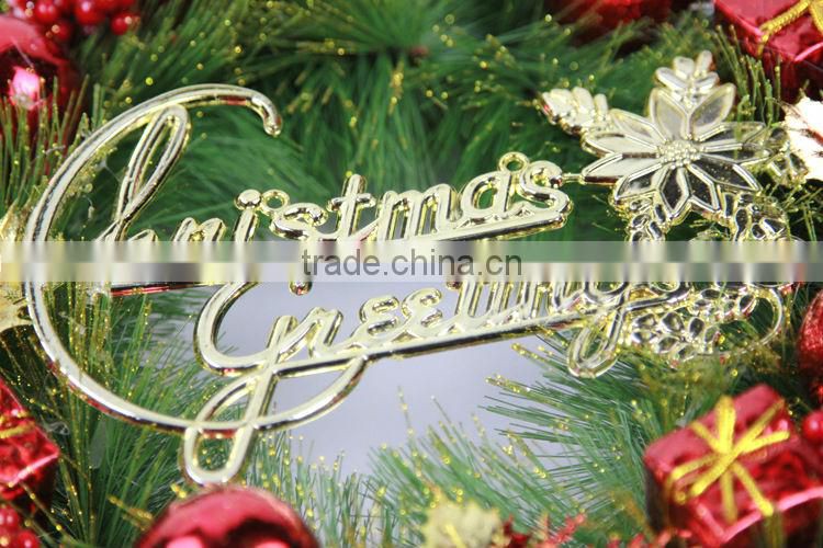 Christmas Tree Artificial Garland With Gift Bag & Ball Ornament
