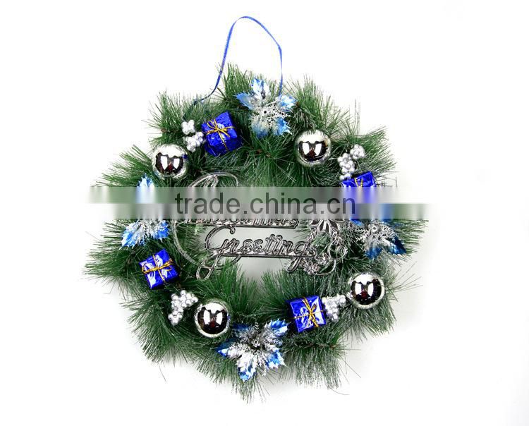 Christmas Tree Artificial Garland With Gift Bag & Ball Ornament