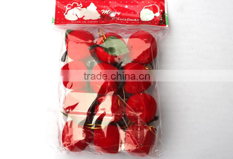 Safeness Fruit/Apple Christmas Tree Ornaments Hanging Decorations