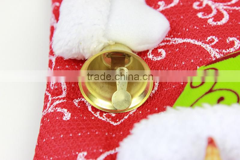 Bell Gift Christmas Long Stocking Door/Window Hanging Decorations