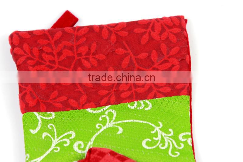 Bell Gift Christmas Long Stocking Door/Window Hanging Decorations