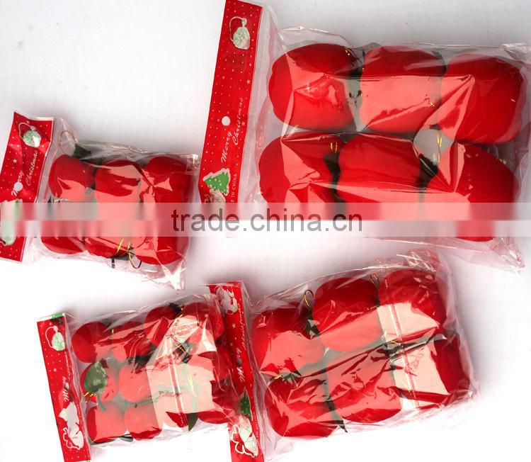 Safeness Fruit/Apple Christmas Tree Ornaments Hanging Decorations