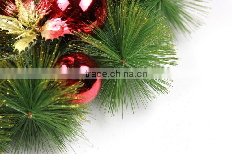 Christmas Wreath With Flower Christmas Tree Decorations