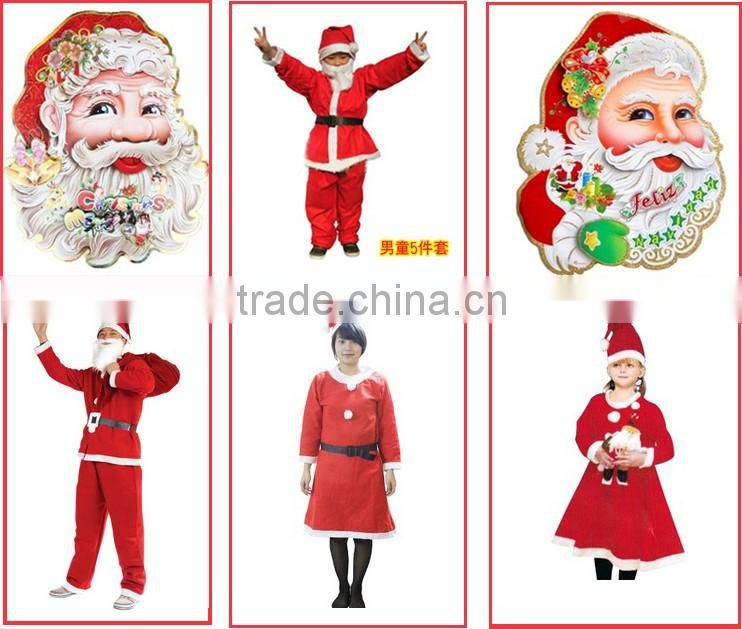 Bell Gift Christmas Long Stocking Door/Window Hanging Decorations