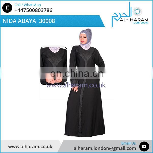 Nida Abaya/Muslim Abaya/Latest Abaya Designs for Bulk Sale