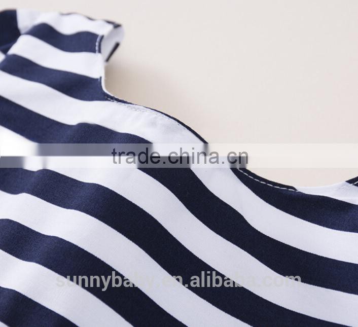 2015 Hot Stripe Baby Girl Dress