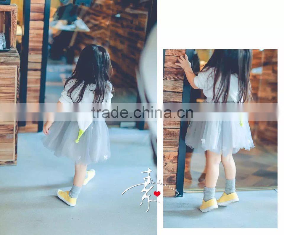 2015 New Design Dream Girl Pattern Baby Girl Dress 2 Set
