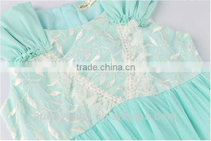 Wholesale 2015 Summer Chiffon Dress of Baby Girl Clothing
