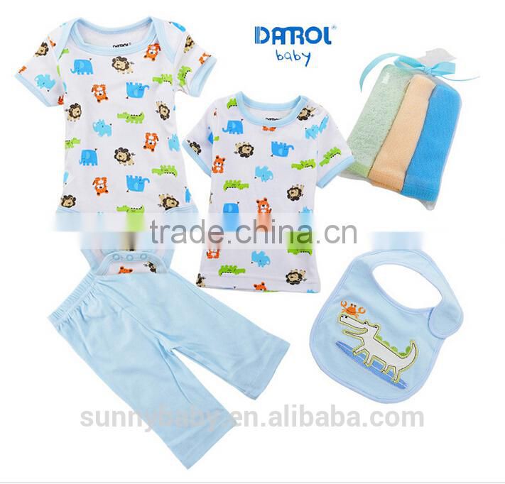 Wholesale Hot selling Baby Clothing Set of 5 PCS