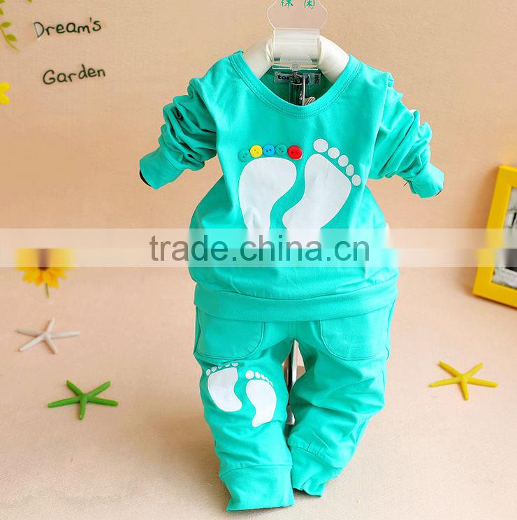 OEM Design Baby Girls Clothes Cotton Sport Clothes Baby Boys Clothing Set