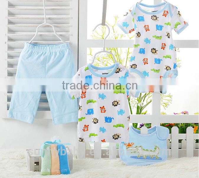 Wholesale Hot selling Baby Clothing Set of 5 PCS