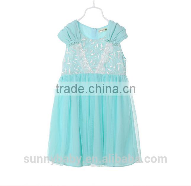 Wholesale 2015 Summer Chiffon Dress of Baby Girl Clothing