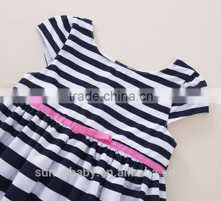 2015 Hot Stripe Baby Girl Dress