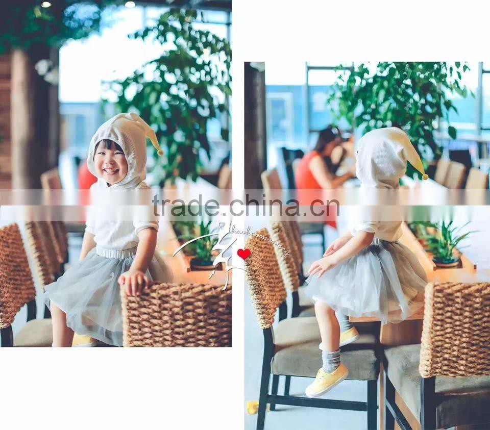 2015 New Design Dream Girl Pattern Baby Girl Dress 2 Set