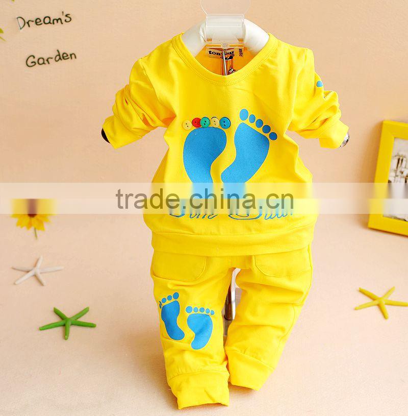 OEM Design Baby Girls Clothes Cotton Sport Clothes Baby Boys Clothing Set