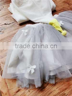 2015 New Design Dream Girl Pattern Baby Girl Dress 2 Set