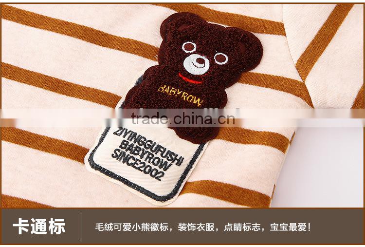 2015 autumn Sport cotton 2pc Baby Girls Clothing suit baby clothing set