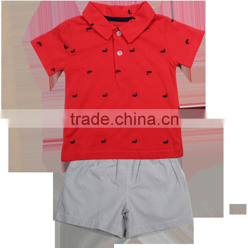 2015 Fashion Cotton Hot selling Baby Clothing Set