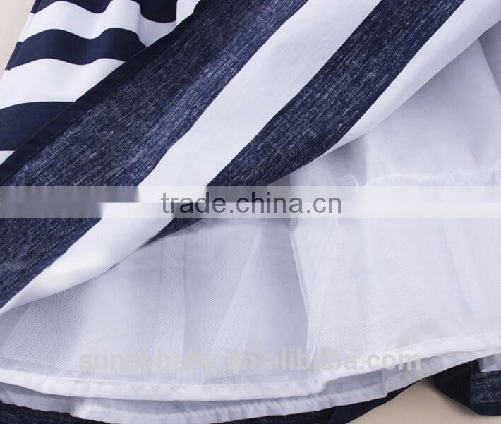 2015 Hot Stripe Baby Girl Dress