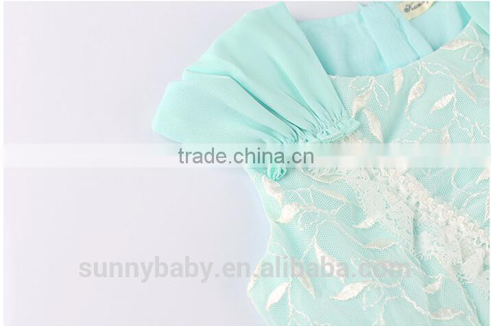 Wholesale 2015 Summer Chiffon Dress of Baby Girl Clothing
