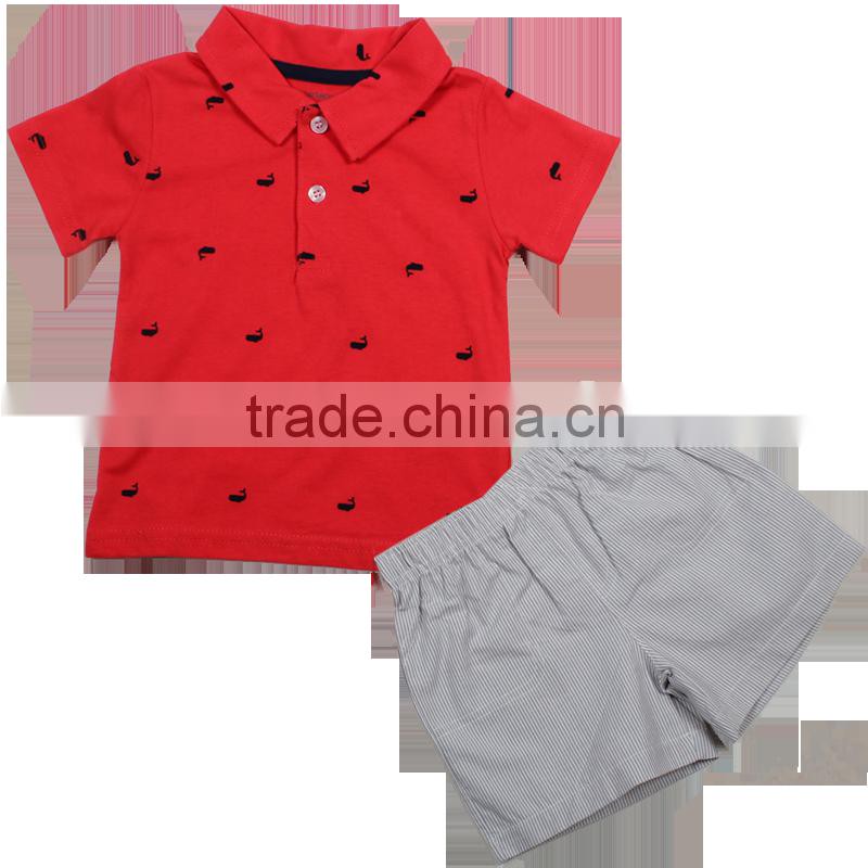 2015 Fashion Cotton Hot selling Baby Clothing Set