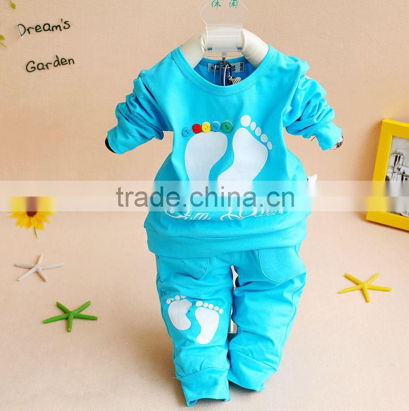 OEM Design Baby Girls Clothes Cotton Sport Clothes Baby Boys Clothing Set