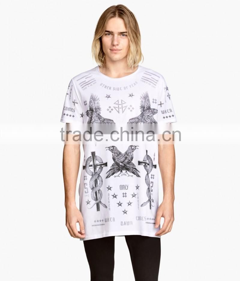 All Over Print Long T-shirt