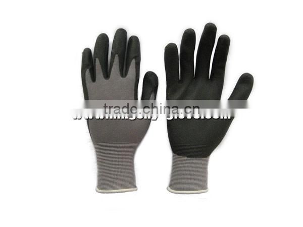 13G Nylon and Spandex Liner Foam Nitrilie Coated Glove-5035