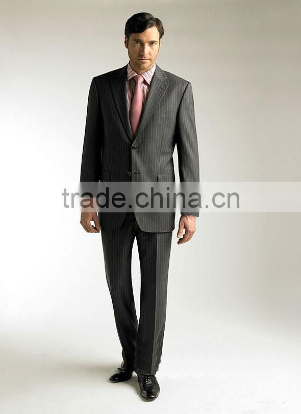 2017 100% wool high quality men wedding suits