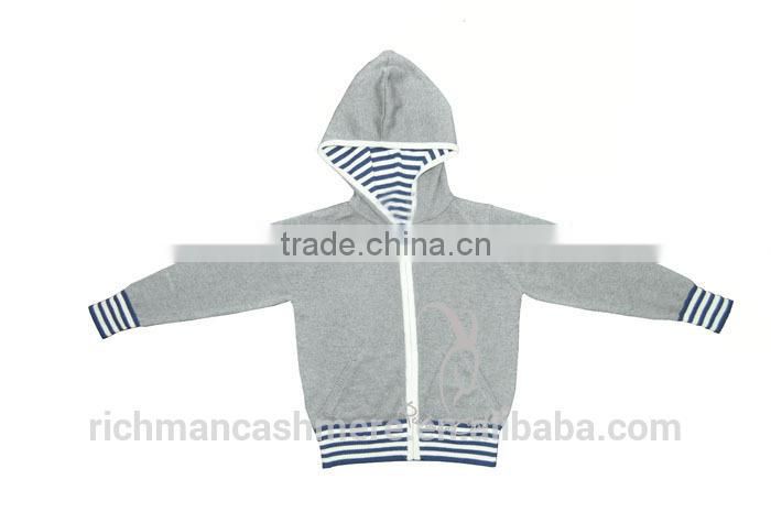 Hand Intasia Cashmere Knitting Sweater For Baby