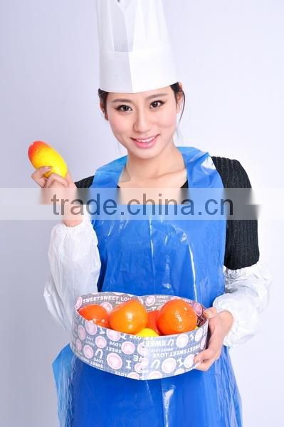 Disposable transparent Plastic PE/LDPE/HDPE/CPE apron