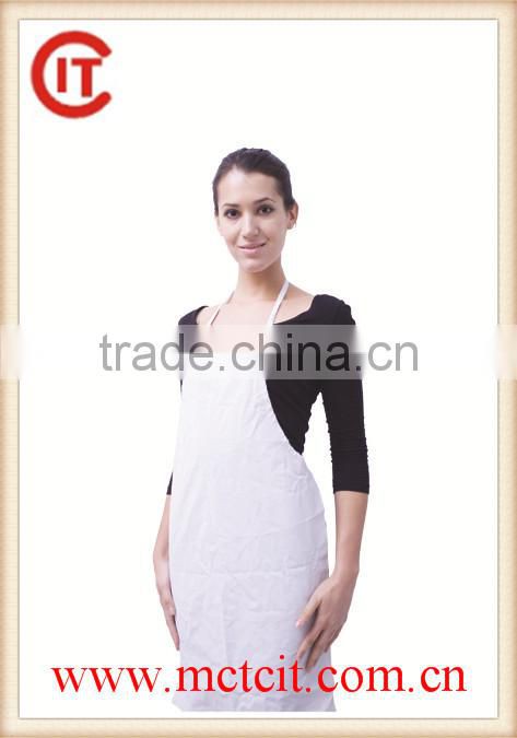 Hot selling barber disposable pe apron with low price