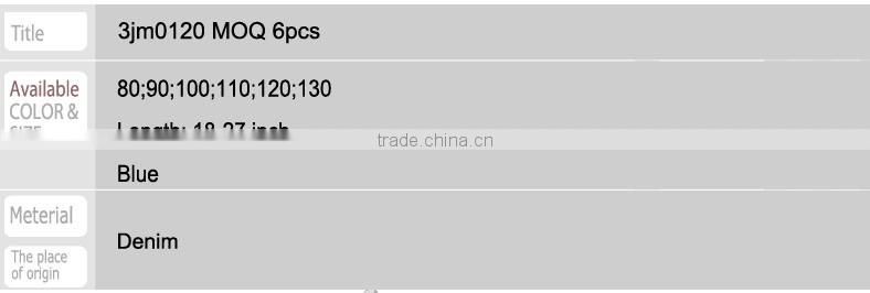 3jm0120 kids child's jeans MOQ 300pcs