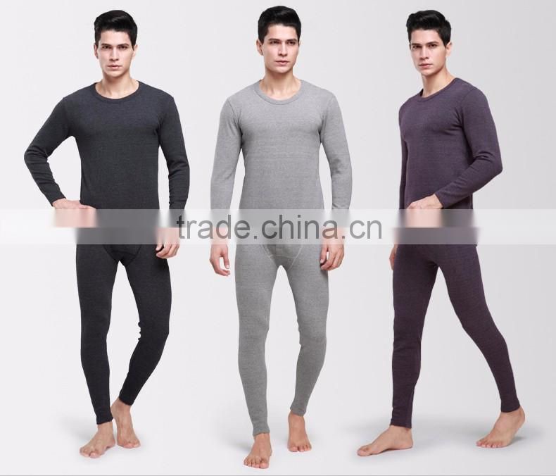 Men slimming body shaper heated thermal underwear