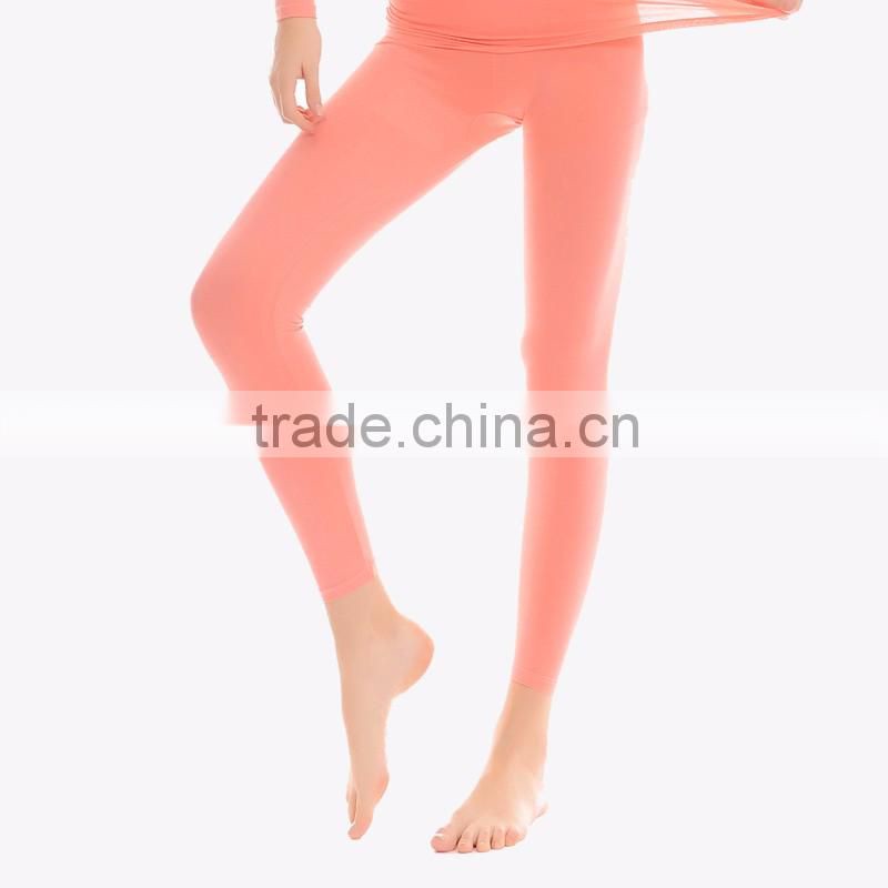 Thick winter thermal cotton colorful sexy women long johns