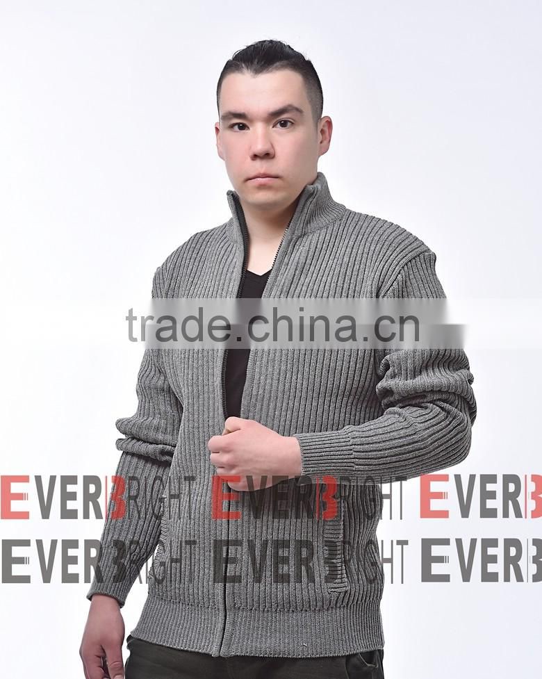 Hot! knitwear men acrylic cardigan sweater