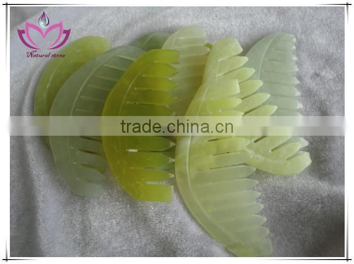 free shipping various gemstone guasha comb traditional Chinese therapy tools