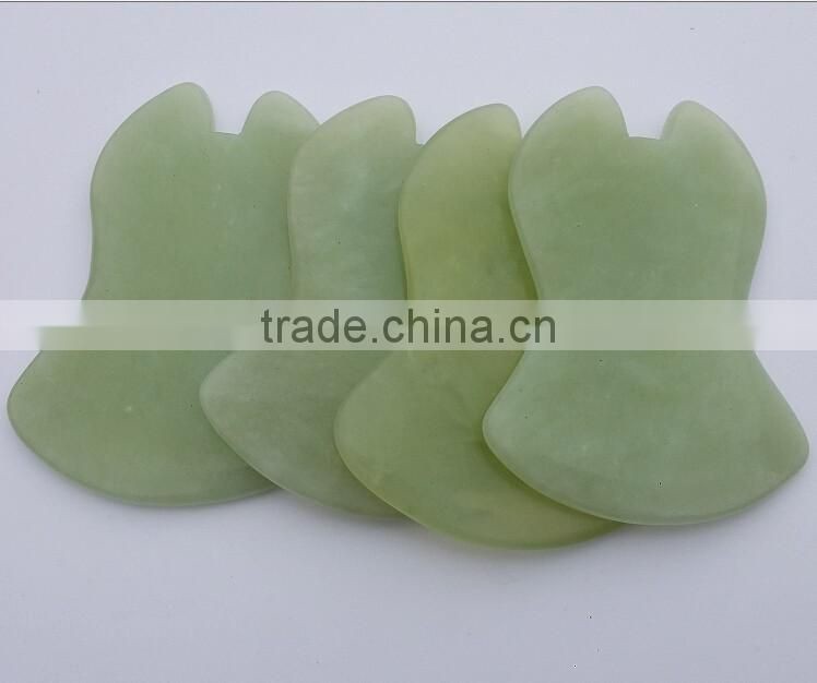 2016 new design jade massager gua sha stone massager guas sha tool