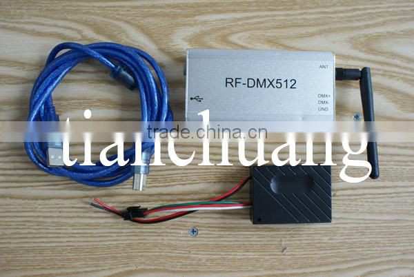 Hot Sale RGB Wireless DMX 512 Transmitter and Receiver