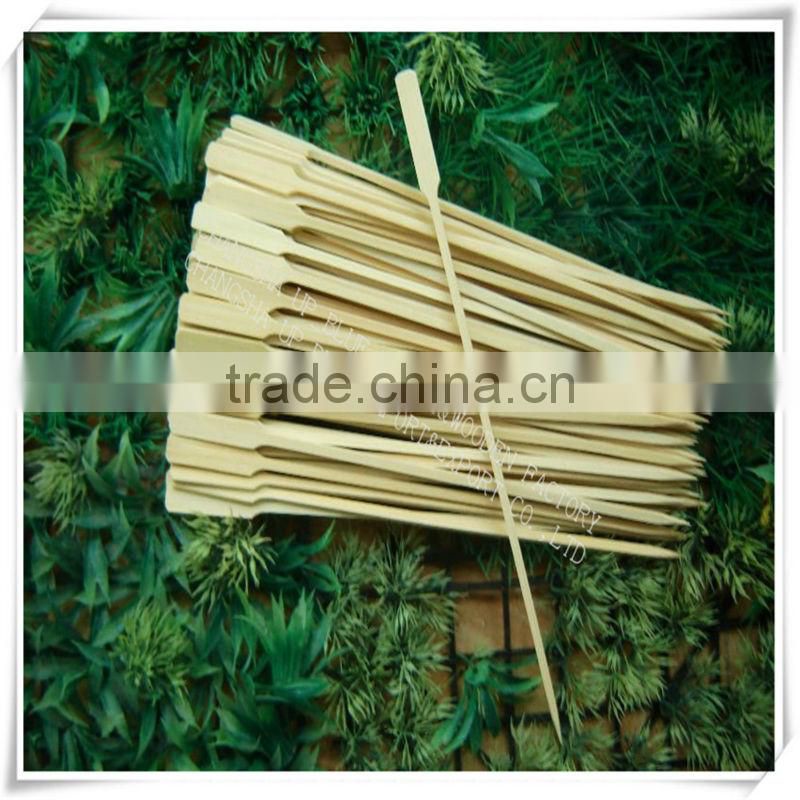 Natural wooden skewer