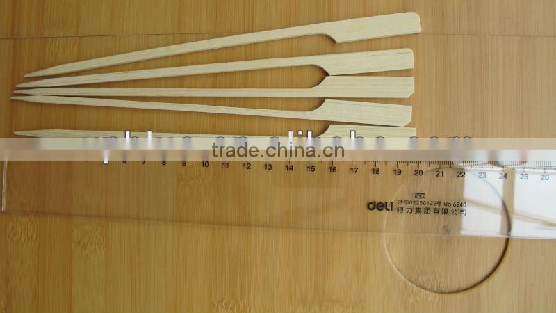 Natural wooden skewer