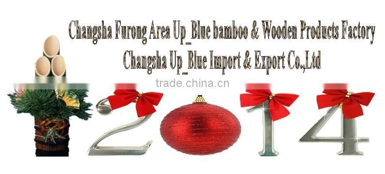 Natural wooden skewer