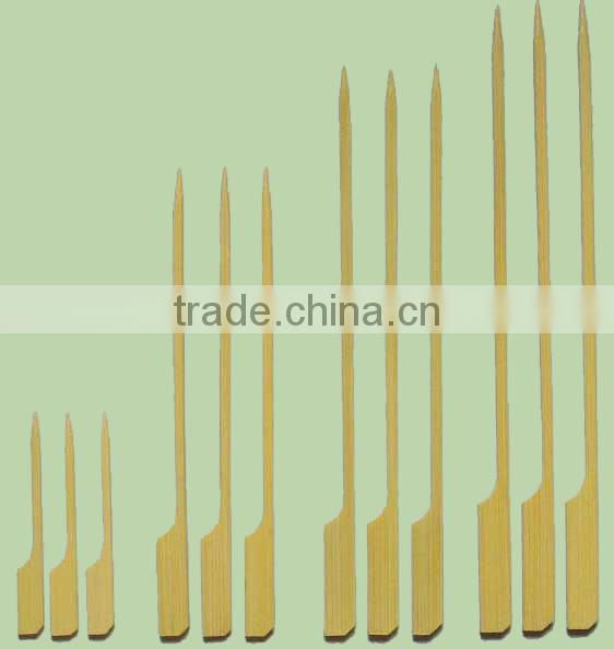 Natural wooden skewer