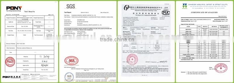 NPK organic slow release fertilizer, humic acid balls NPK 13-1-2 for agriculture use