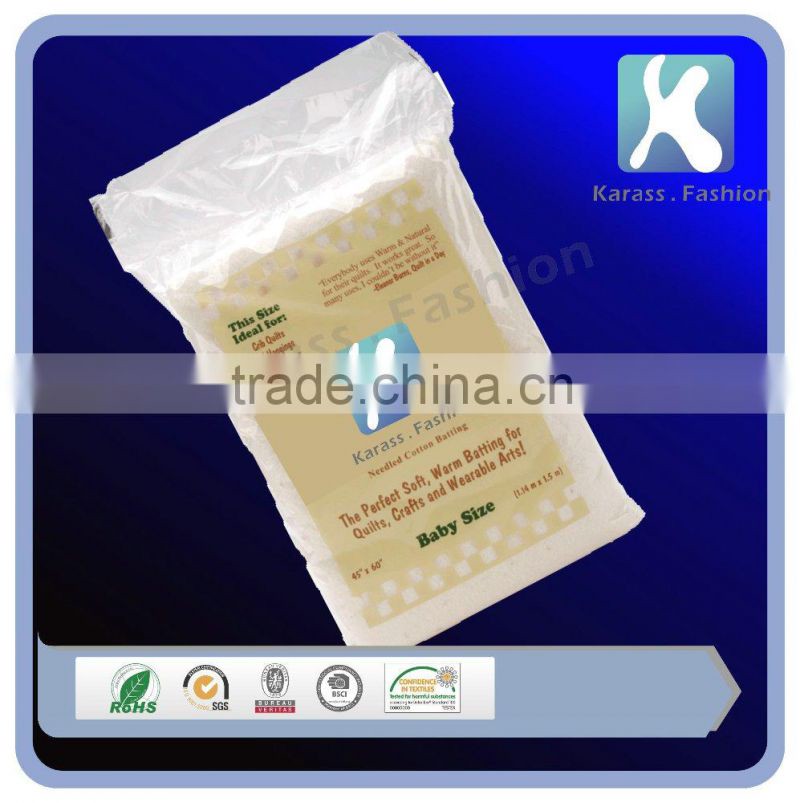 High Quality Quilted Raw Wool Batting Roll