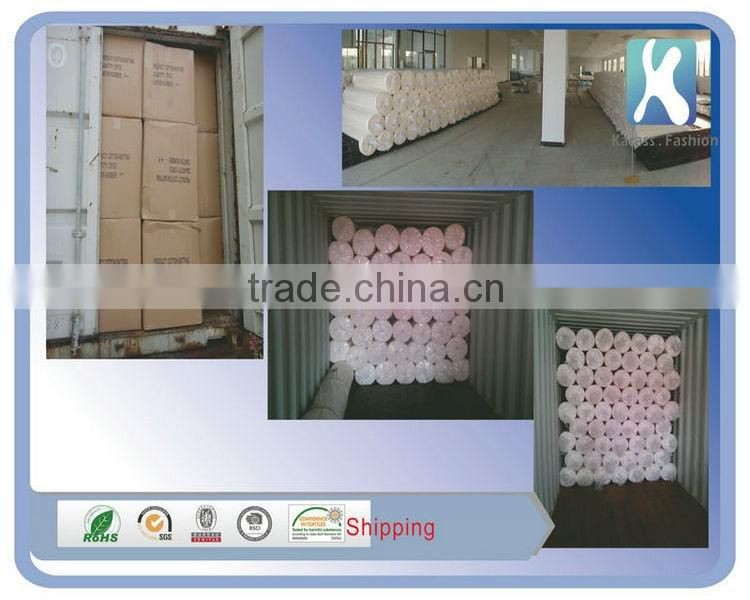 China Light Weight Raw Bamboo Batting Pads For Quilting