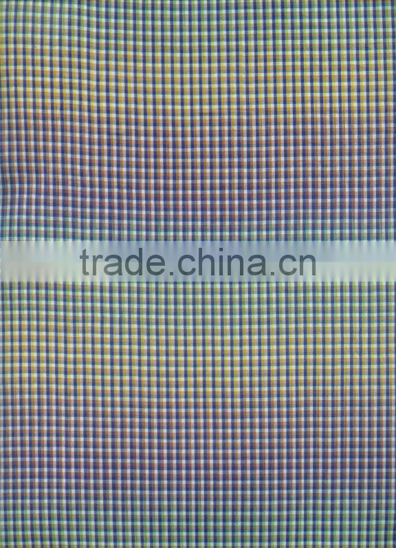 Space dyed fabric woven shirt fabric