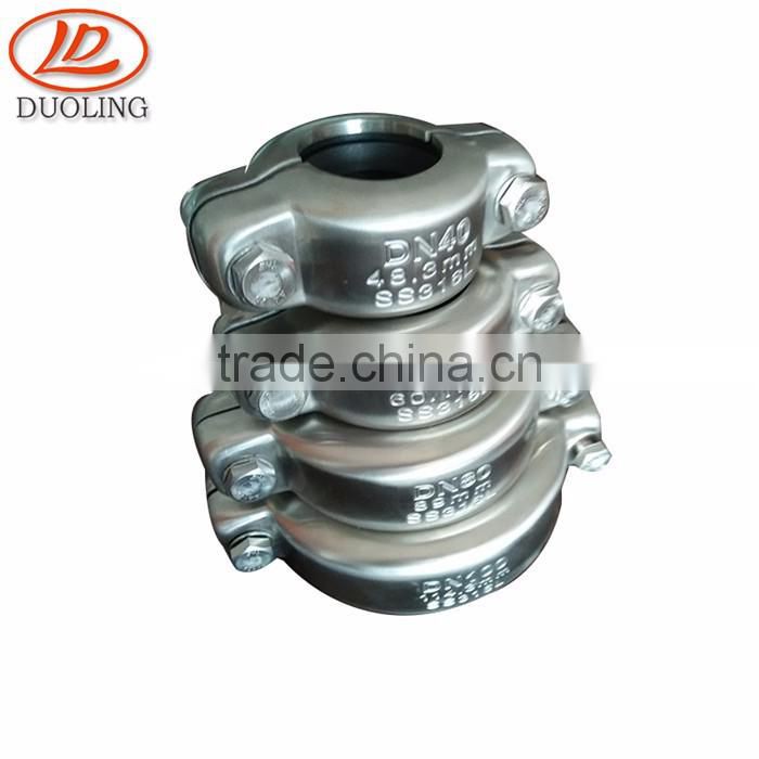 duoling FRP stepper motor flexible coupling ss316 pipe