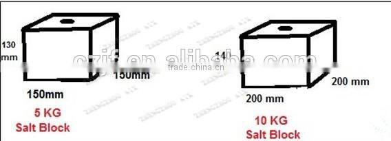 Square 5kg of salt lick block hydraulic press machine