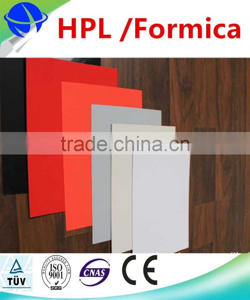 high pressure laminate toilet cubicle partition;HPL formica sheet